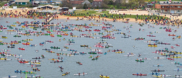 Vohandu Marathon Estonia 20th anniversary canoe kayak