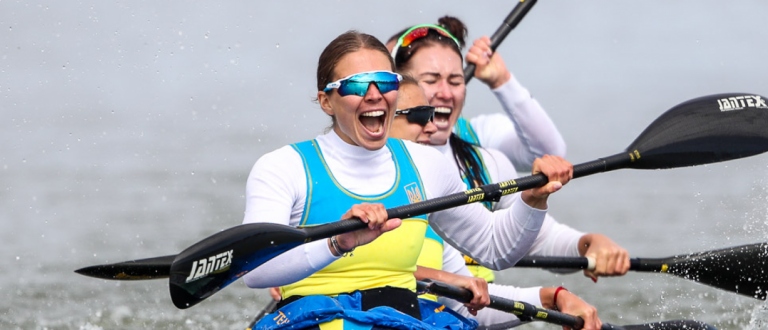 Ukraine women K4 Szeged 2020