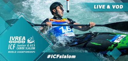 2022 ICF Canoe Kayak Slalom Junior & U23 World Championships Ivrea Italy Live TV Coverage Video Streaming