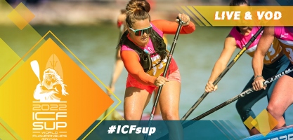 2022 ICF Stand Up Paddling SUP World Championships Gdynia Poland Live TV Coverage Video Streaming