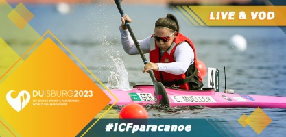 2023 ICF Paracanoe Kayak Vaa World Championships Duisburg Germany Live TV Coverage Video Streaming