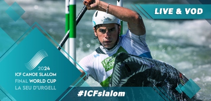 2024 ICF Canoe-Kayak Slalom World Cup 5 La Seu d'Urgell Spain Live TV Coverage Video Streaming