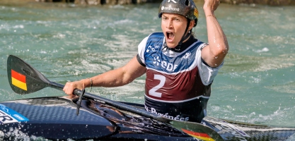 Germany's Ricarda Funk to compete on home water in Augsberg Canoe Slalom World Cup Pau 2025