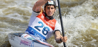 David Llorente canoe slalom world cup prague 