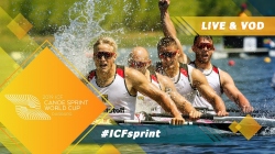 2019 ICF Canoe Sprint World Cup 2 Duisburg Germany / Day 3: Semis, B Finals