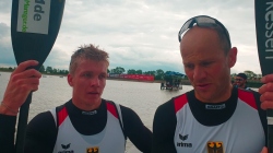 Max HOFF & Jacob SCHOPF Germany / K2 1000m Gold - 2021 ICF Canoe Sprint World Cup 1 Szeged