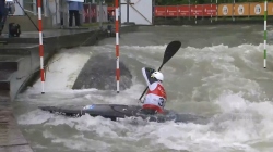 Joshua Joseph, USA - Men's Kayak Semi-Final / 2024 ICF Canoe Slalom World Cup Augsburg Germany