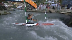 Joris Otten, Netherlands - Men's Canoe Semi-Final / 2024 ICF Canoe Slalom World Cup Ivrea Italy
