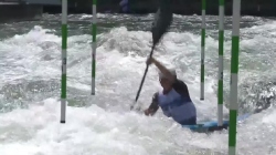 Stefanie Horn Italy Semi-Final / 2023 ICF Canoe-Kayak Slalom World Cup Augsburg Germany