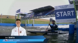 Jan Barta, CZE, Kayak Slalom, Semifinals / 2024 ICF Canoe Slalom World Cup Krakow Poland