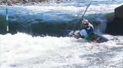 Jakub Krejci, Czech, U23 Semi Final / 2024 ICF Canoe-Kayak Slalom Junior & U23 World Championships