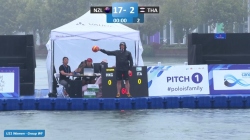 Italy vs Hong Kong Women Group WC  / 2024 ICF Canoe-Kayak Polo World Championships Deqing China