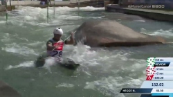 Pedro Goncalves Brazil Semi-Final / 2023 ICF Canoe-Kayak Slalom World Cup Augsburg Germany