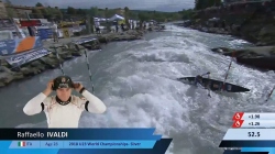 Rafaello Ivaldi, Italy - Men's Canoe Semi-Final / 2024 ICF Canoe Slalom World Cup Ivrea Italy