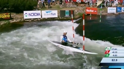 Elouan Debliquy France U23 Semi-Final 2024 ICF Canoe-Kayak Slalom Junior & U23 World Championships