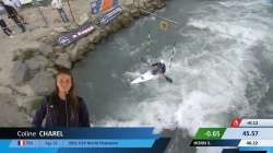 Coline Charel / Kayak Semi-Final / 2024 ICF Canoe Slalom World Cup Ivrea Italy