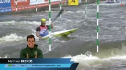 Mathieu Desnos Brazil Semi-final / 2023 ICF Canoe-Kayak Slalom World Cup Prague Czech Republic
