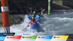 Men's Kayak Cross - Quarter-Final 3 / 2024 ICF Canoe Slalom World Cup Ivrea Italy