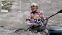 Emily Apel - Germany - Women's Kayak Heats / 2025 ICF Canoe Slalom World Cup La Seu Spain