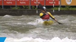 Peter Kauzer, Slovenia - Men's Kayak Semi-Final / 2024 ICF Canoe Slalom World Cup Augsburg Germany