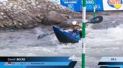 David Becke, Germany / U23 Semi-Final 2024 ICF Canoe-Kayak Slalom Junior & U23 World Championships
