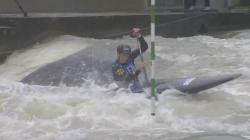 Nele Bayn, Germany, Canoe Slalom, Semi Finals / 2024 ICF Canoe Slalom World Cup Augsburg Germany