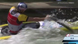 Peter Kauzer Slovenia Semi-Final / 2023 ICF Canoe-Kayak Slalom World Cup Augsb