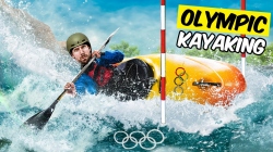 Can YouTuber Survive the Olympic Kayak Course in Paris?