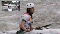 Dominika Brzeska - Poland - Women's Kayak Heats / 2025 ICF Canoe Slalom World Cup La Seu Spain