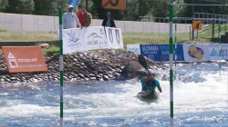 Kaelin Friedenson, USA, U23 Semi Final  / 2024 ICF Canoe-Kayak Slalom Junior & U23 World Champs