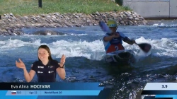 Eva Alina Hocevar Slovenia U23 Final / 2024 ICF Canoe-Kayak Slalom Junior & U23 World Championships