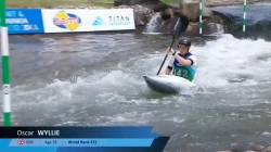 Oscar Wyllie, GBR / U23 Semi-Final  2024 ICF Canoe-Kayak Slalom Junior & U23 World Championships