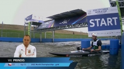 VIt Prindis, Czechia, Kayak Slalom Final / 2024 ICF Canoe Slalom World Cup Krakow Poland
