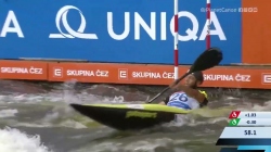 Benjamin Renia France Semi-final / 2023 ICF Canoe-Kayak Slalom World Cup Prague Czech Republic