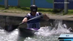 Kimberley Woods Great Britain Semi-Final / 2023 ICF Canoe-Kayak Slalom World Cup Augsburg Germany