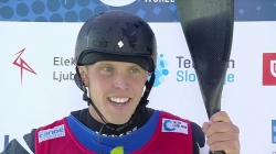 Men's Kayak Cross Final / 2023 ICF Canoe-Kayak Slalom World Cup Ljubljana Slovenia