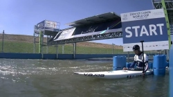 Denis Gargaud Chanut, France, Canoe Slalom SemiFinal / 2024 ICF Canoe Slalom World Cup Krakow Poland