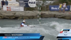 Viktoria Wolffhardt / Kayak Semi-Final / 2024 ICF Canoe Slalom World Cup Ivrea Italy
