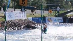 Salim Jemai Tunisia U23 Semi-Final 2024 ICF Canoe-Kayak Slalom Junior & U23 World Championships