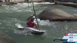Mathis Soudi Morocco Semi-Final / 2023 ICF Canoe-Kayak Slalom World Cup Augsburg Germany
