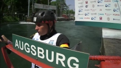 Elena Lilik Germany Semi-Final / 2023 ICF Canoe-Kayak Slalom World Cup Augsburg Germany