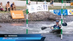 Niels Biermans, Netherlands / U23 Semi-Final 2024 ICF Canoe-Kayak Slalom Junior & U23 World Champion