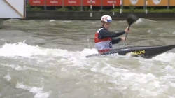 Jan Barta, Czech Republic - Men's Kayak Semifinal / 2024 ICF Canoe Slalom World Cup Augsburg Germany