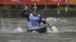 Corinna Kuhnle, Austria - Women's Kayak Semifinal / 2024 ICF Canoe Slalom World Cup Augsburg Germany