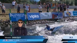 Mewen Debliquy, France / U23 Semi-Final 2024 ICF Canoe-Kayak Slalom Junior & U23 World Championships