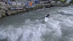Viktoria Wolffhardt, Austria - Women's Canoe Semifinal / 2024 ICF Canoe Slalom World Cup Ivrea Italy