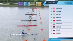 K1 Men's 1000m Semi Final A2 / 2024 Kayak Sprint European Paris Olympic Qualifier Szeged Hungary