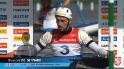 Giovanni De Gennaro, Italy, anoe Slalom, Heats / 2024 ICF Canoe Slalom World Cup Prague Czechia