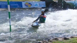 Manel Contreras Spain U23 Semi-Final 2024 ICF Canoe-Kayak Slalom Junior & U23 World Championships