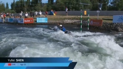 Yufei Shen, China / U23 Semi-Final 2024 ICF Canoe-Kayak Slalom Junior & U23 World Championships